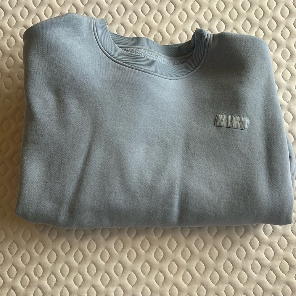 Blue set active sweatshirt